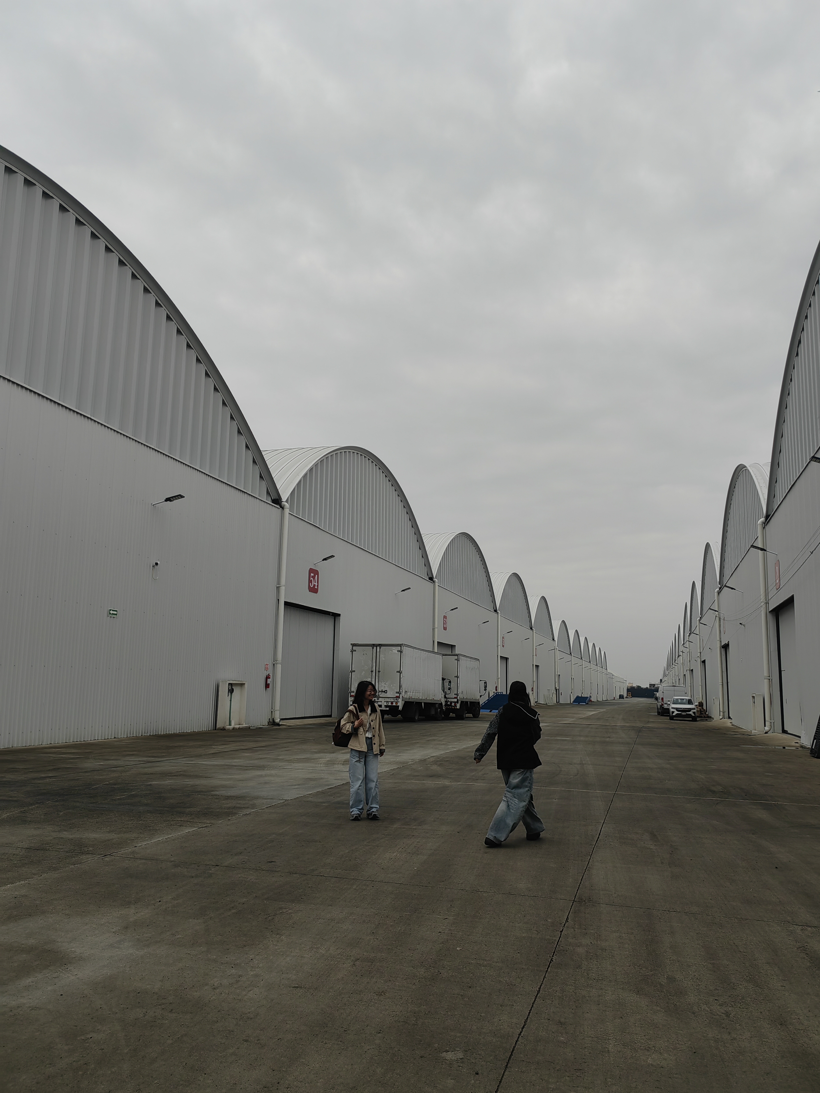 Exterior view of the Mexico warehouse campus