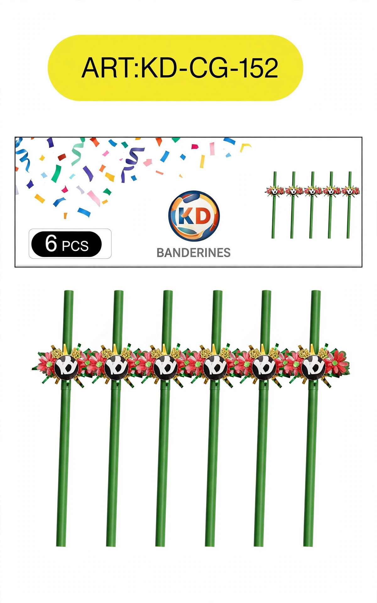 Popotes decorados
