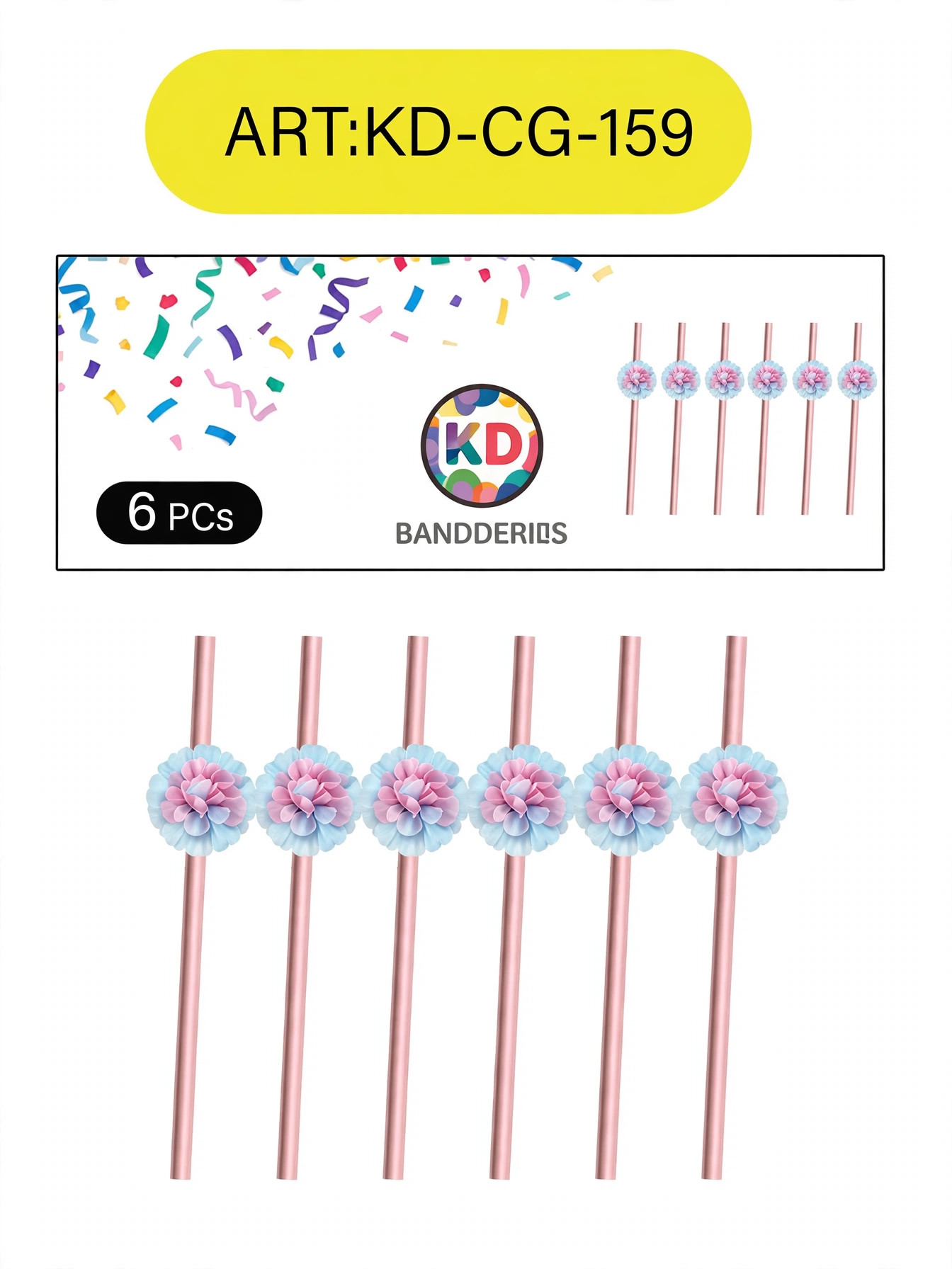 Popotes decorados