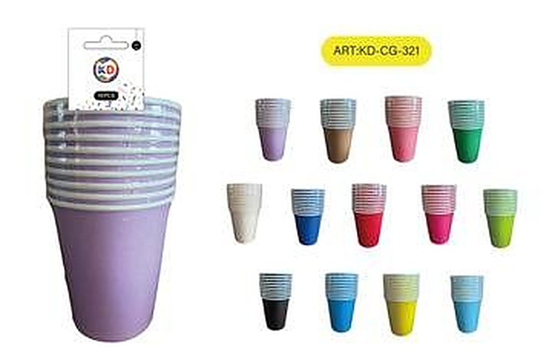 Vasos de papel lisos