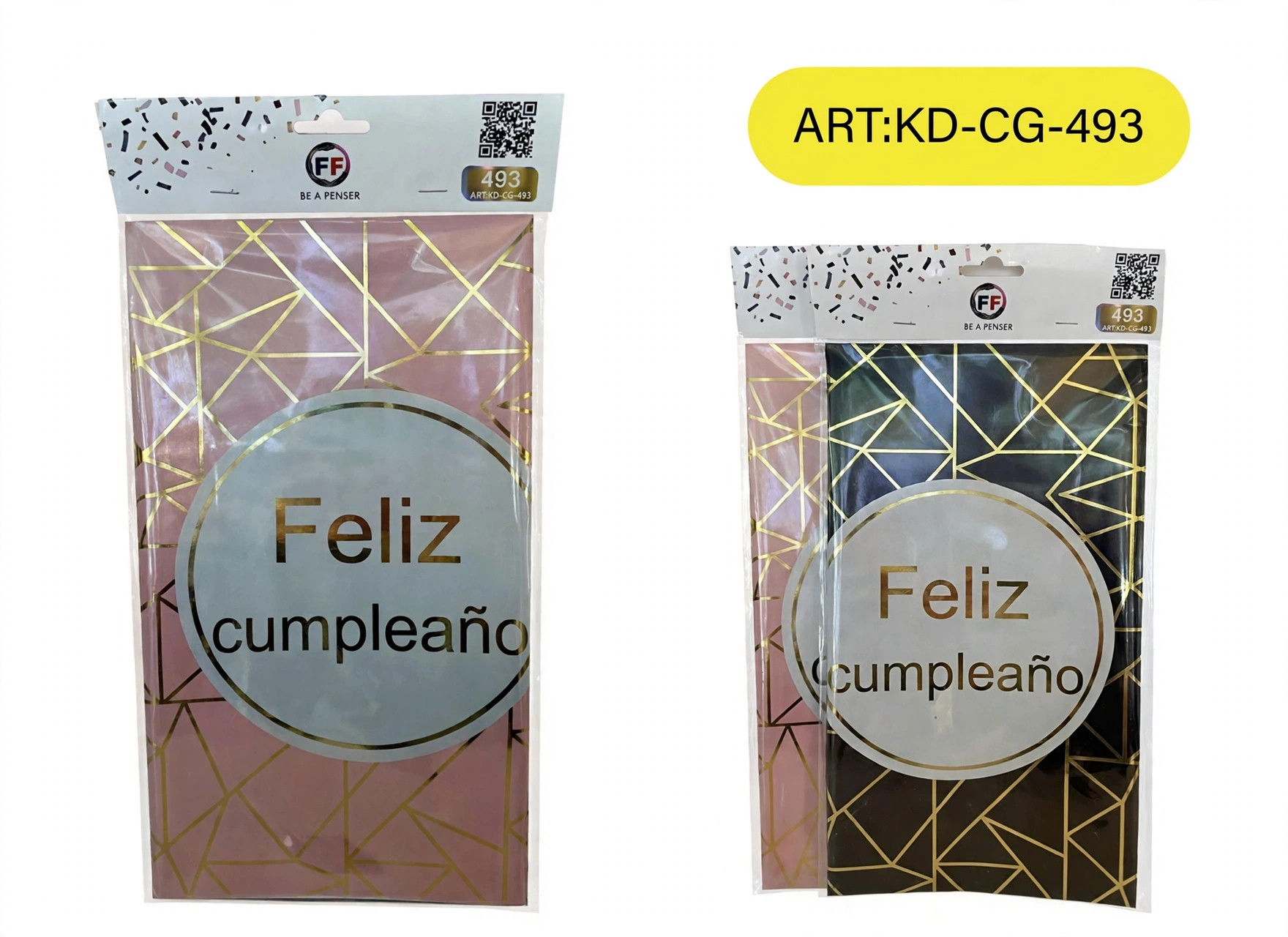 Mantel de cumpleaños en español