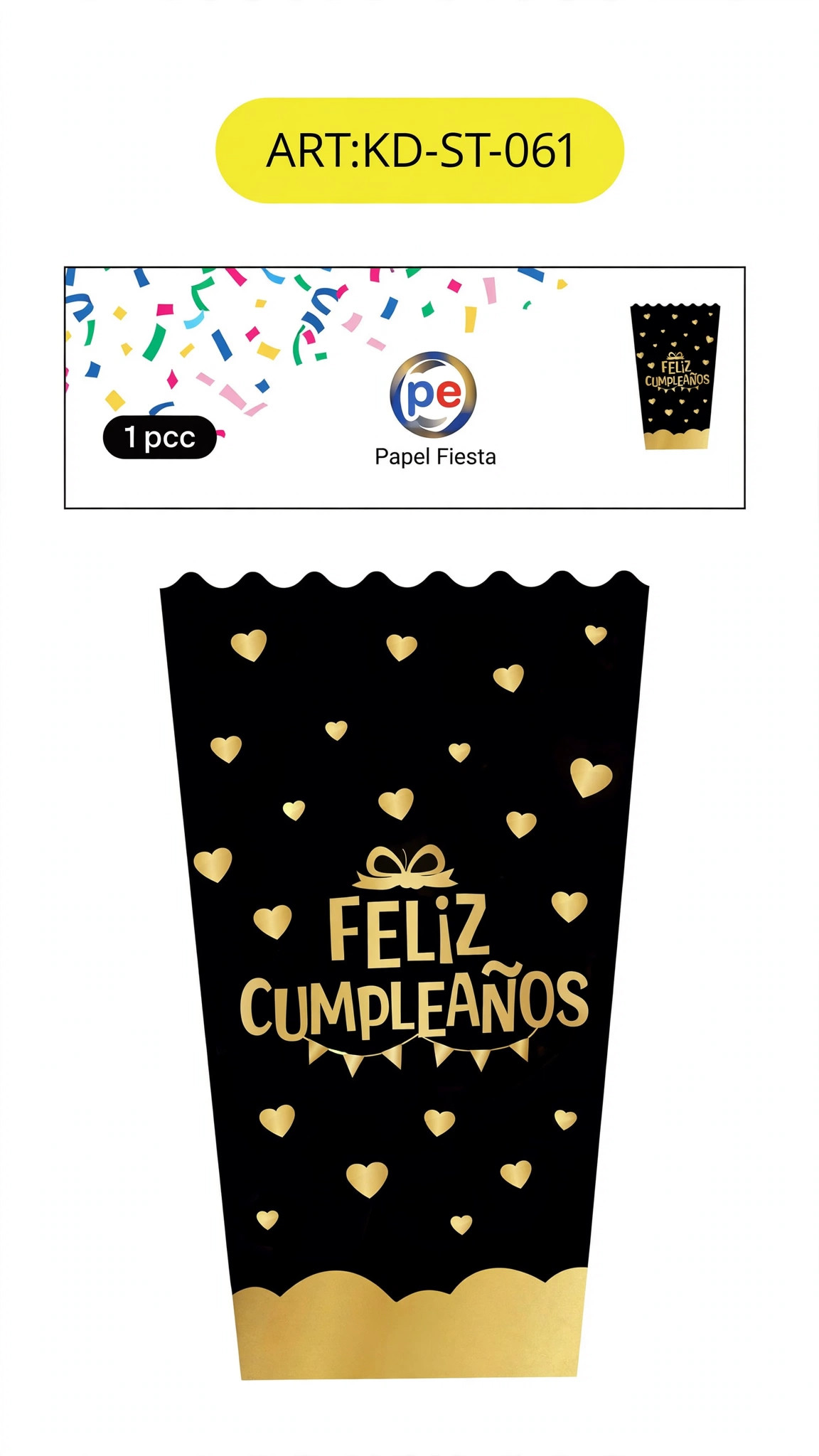 Caja plegable