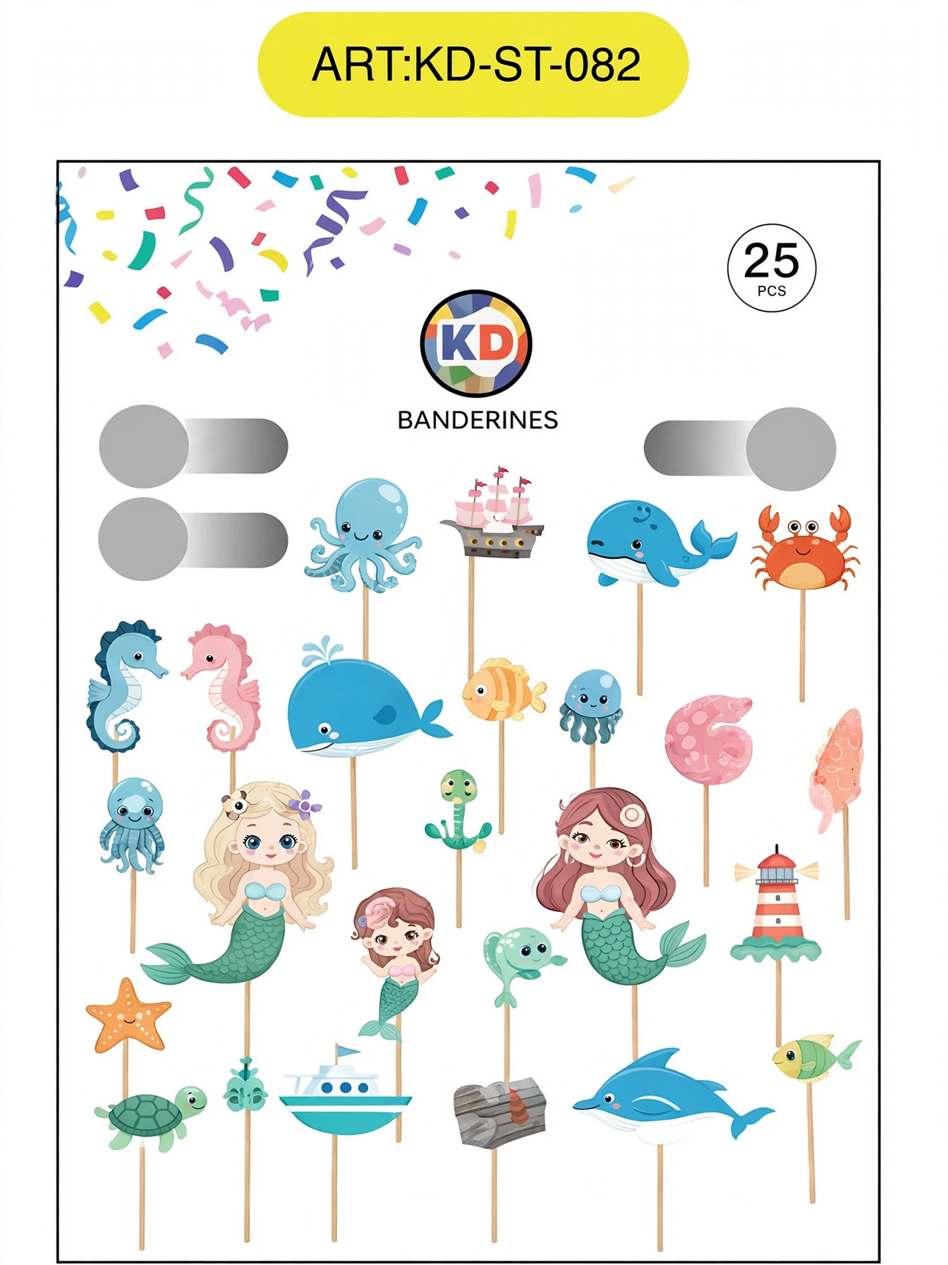 Decoraciones para palillos
