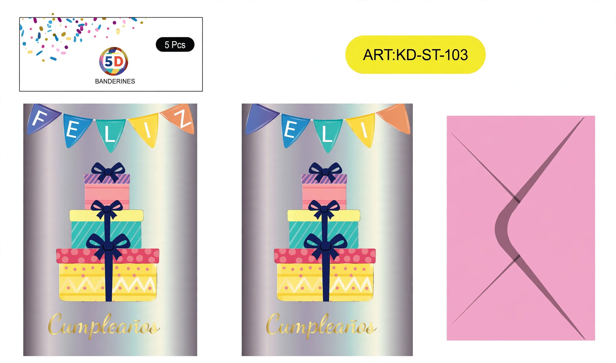 Tarjeta de cumpleaños en español