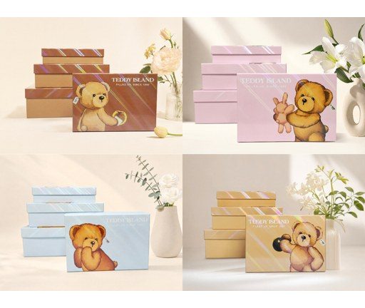 Sets de cajas Teddy 2
