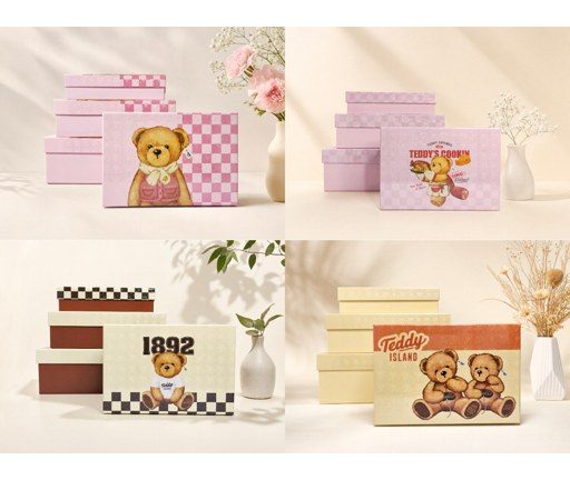 Sets de cajas Teddy 2