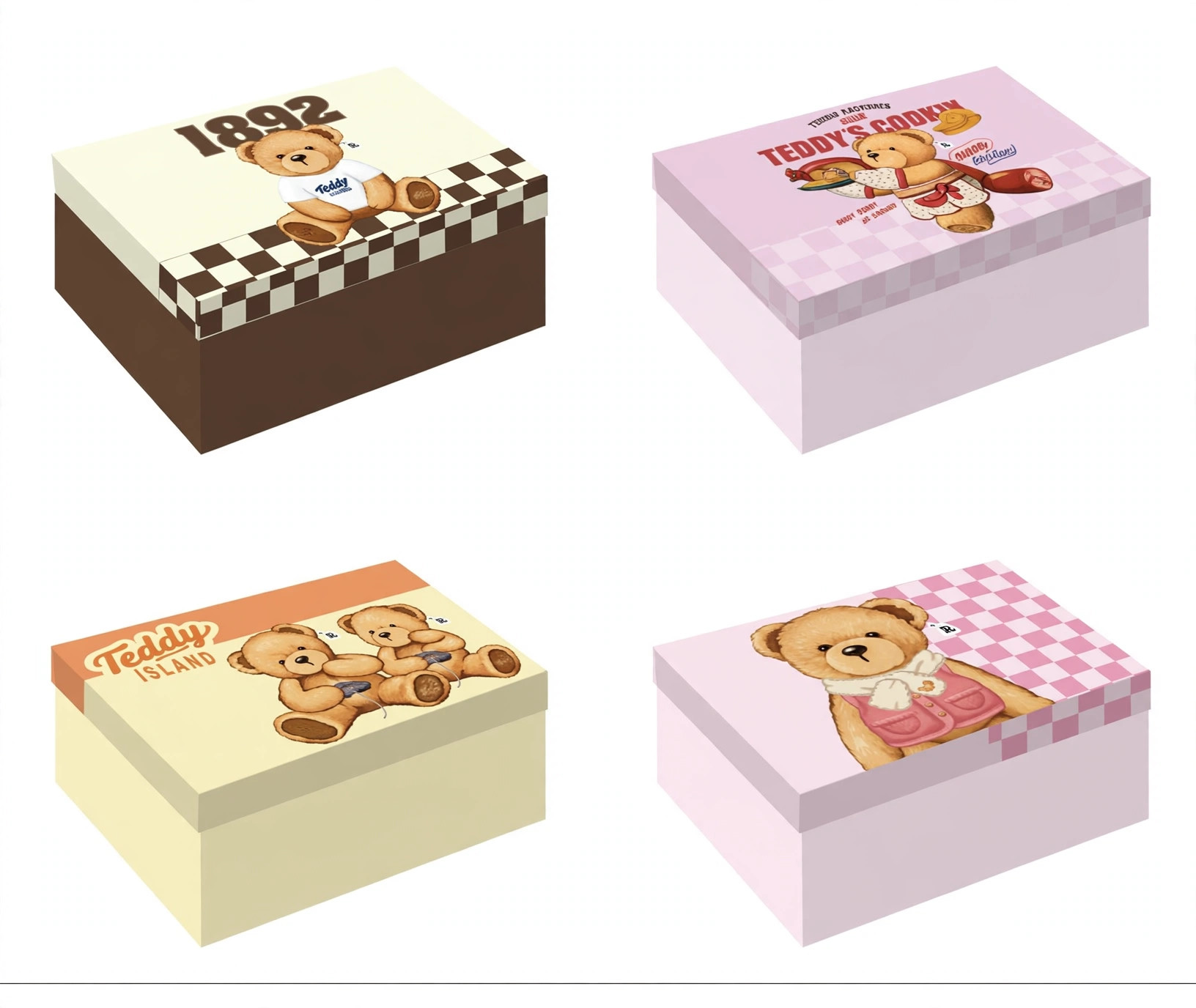 Sets de cajas Teddy
