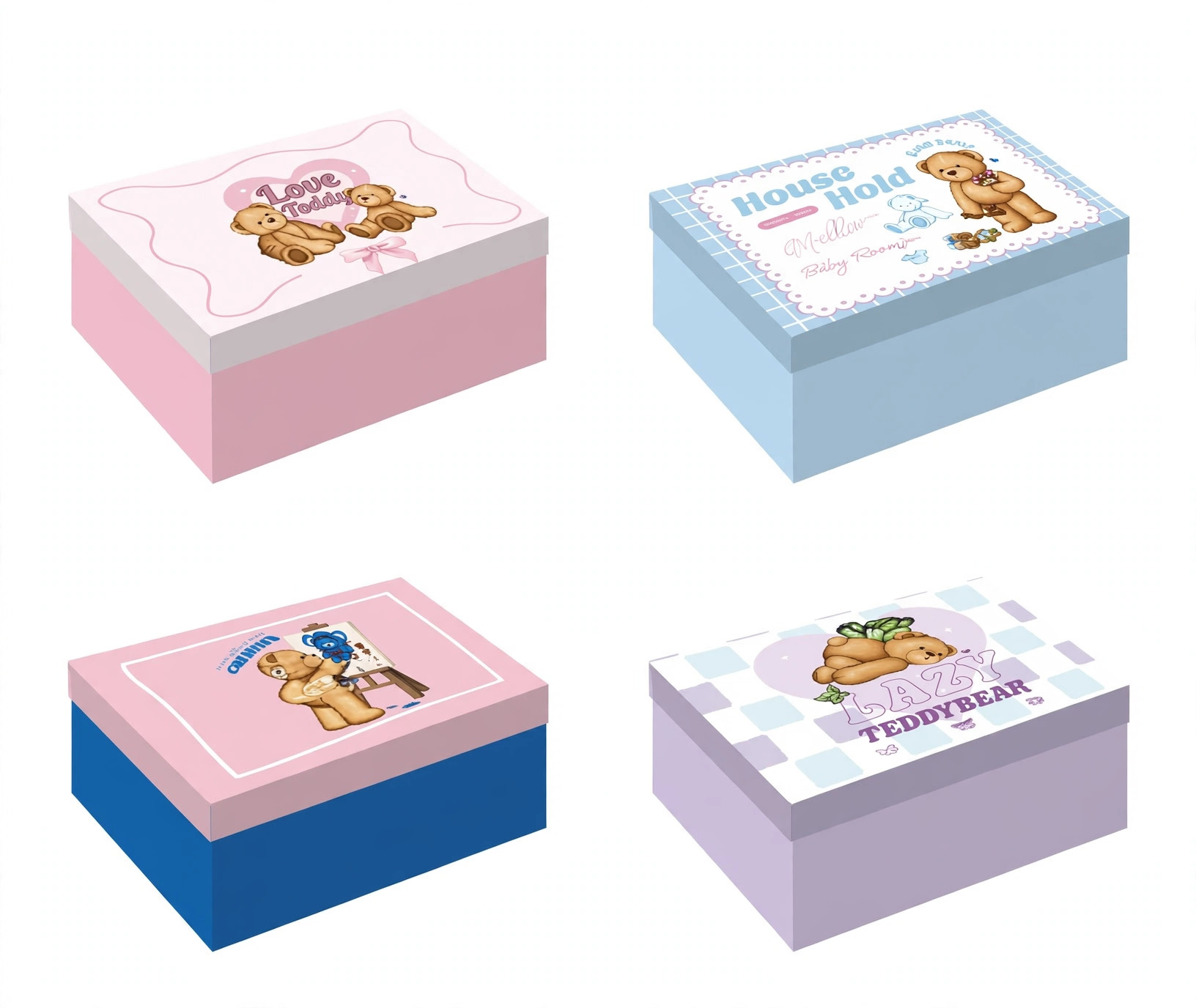 Sets de cajas Teddy